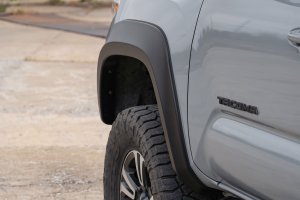 Toyota Tacoma Fender Flares - Rough Country - Sport - 588 Electric Lime - '16-'23